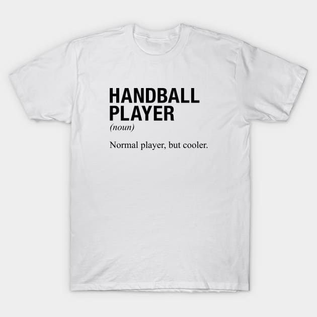 HANDBALL PLAYER T-Shirt by eyesblau